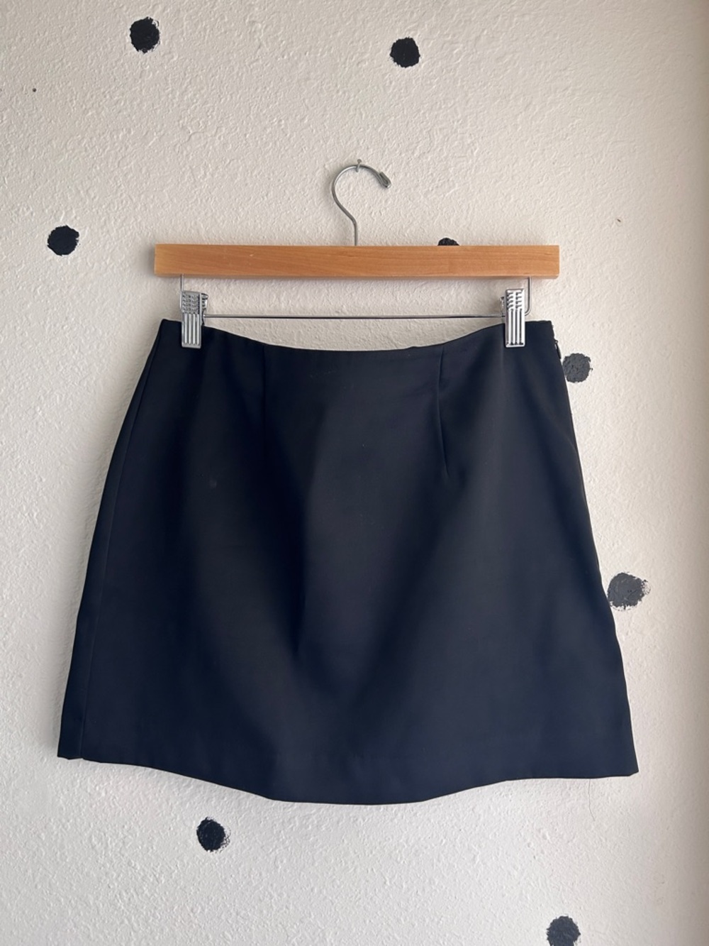 A New Day | Classic Black A-Line Women's Skirt